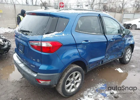 2020 Ford Ecosport Se z USA, uszkodzony, nr VIN MAJ6S3GL7LC360137